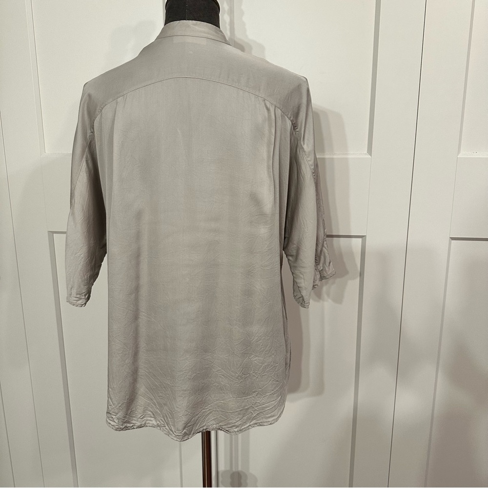 Neu Nomads Kerala Blouse in Light Silver XS oversized S M - Picture 3 of 6